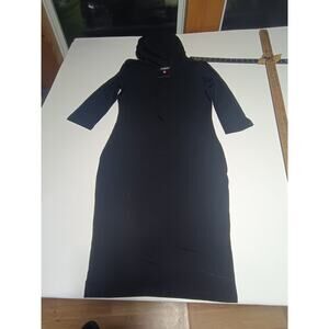 Black Hooded Dress - Fashions - Size Medium